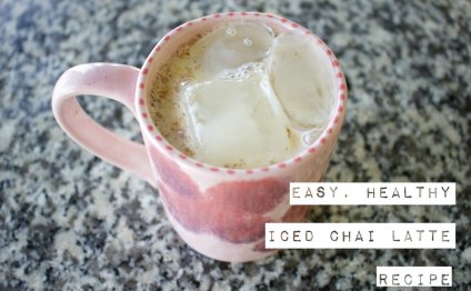 Iced chai tea latte recipe
