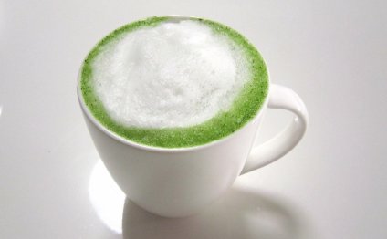 Homemade Green Tea Latte