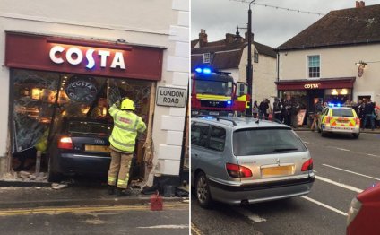 Westerham Costa Coffee crash: