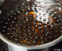 How to Make Boba (Bubble Tea) from thelittlekitchen.net