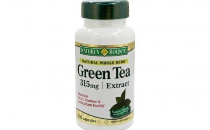Does Green tea extract have caffeine