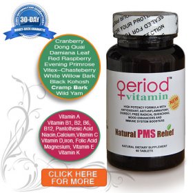 Period Vitamin Contains Red Raspberry