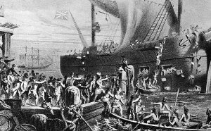 1773 Boston Tea Party