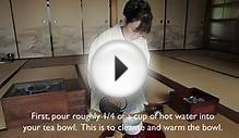 How to make Matcha (Traditional Japanese Green Tea)