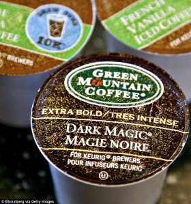Damaging: Keurig has come under fire on numerous occasions from environmentalists who claim that the number of K-Cups sold in 2014 alone would circle the earth 12 times if they were laid down end-to-end