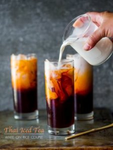 Easy Thai Tea Recipe (Thai Iced Tea) from White On Rice Couple | @whiteonrice