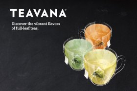 Hot brewed loose leaf tea from Teavana®