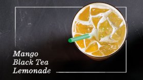 Mango Black Tea Lemonade is back