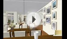 Ett New England hus - virtuell rundvandring i huset