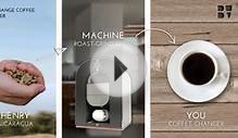 First all-in-one coffee machine that roasts, grinds and