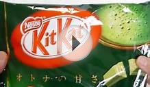 How to eat Nestle KitKat Matcha(Green Tea) Japan