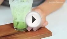 How To Make Iced Green Tea Latte (Recipe) アイス抹茶
