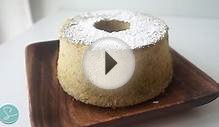 MATCHA GREEN TEA CHIFFON CAKE - Sumopocky